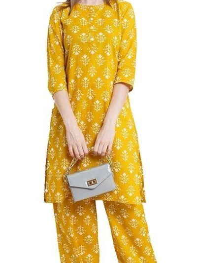 COTLAND Fashions Kurta and Pant/Palazzo Set for Women