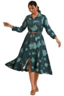 W for Woman Women's Knee Length Dress