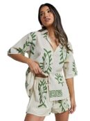 Leriya Fashion Women's Rayon Floral Co-Ord Set